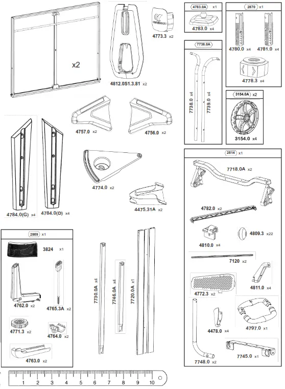 cornilleau 113402 Performance 700X Black Outdoor Table Tennis Table - 3