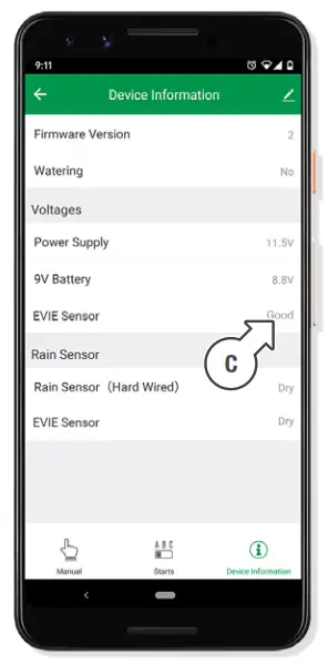 HOLMAN WXE001 EVIE Rain Sensor - EVIE Sensor