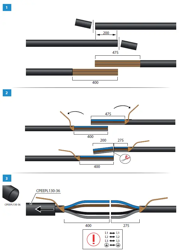 ENSTO SJKV3C Heat Shrink Joint-11