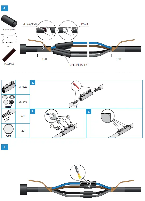 ENSTO SJKV3C Heat Shrink Joint-12