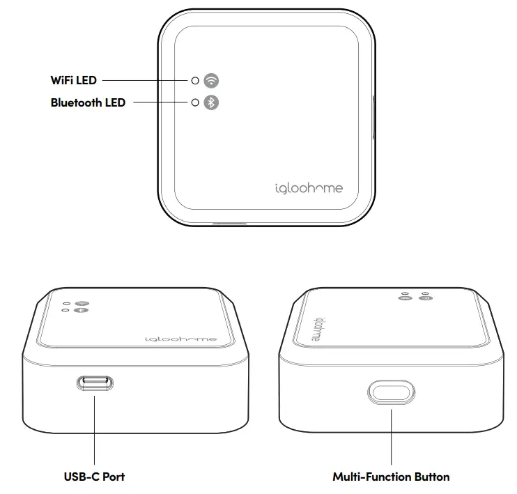 igloohome Bridge Smart Lock - Bridge Anatomy