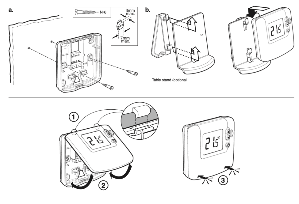 Lightwave DTS92E Honeywell Home Wireless Room Thermostat - Fig5