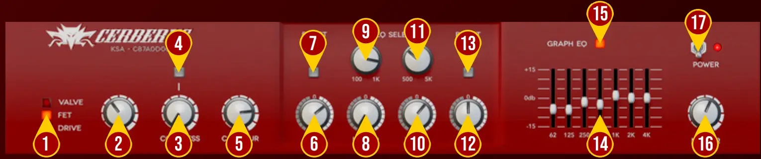 Cerberus Bass Amp Amplifier fig 13