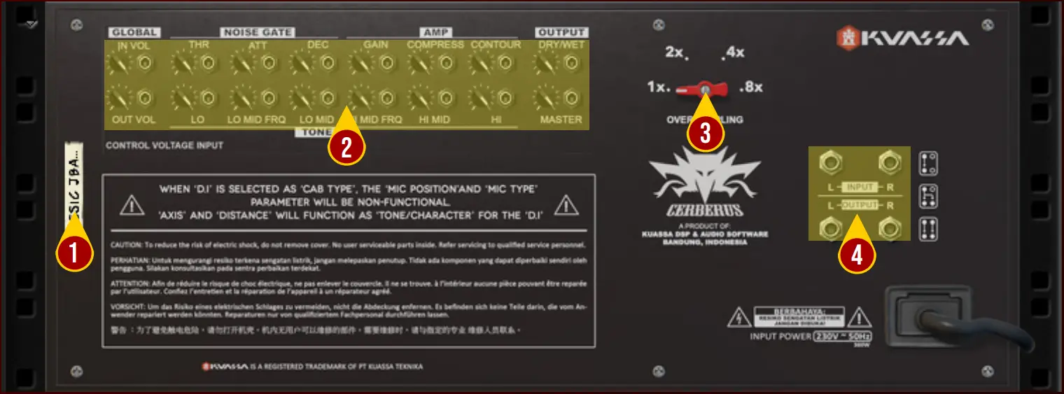 Cerberus Bass Amp Amplifier fig 15