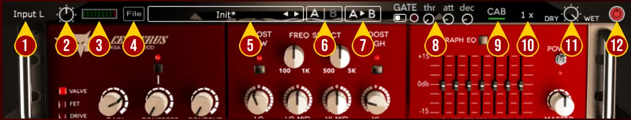 Cerberus Bass Amp Amplifier fig 7