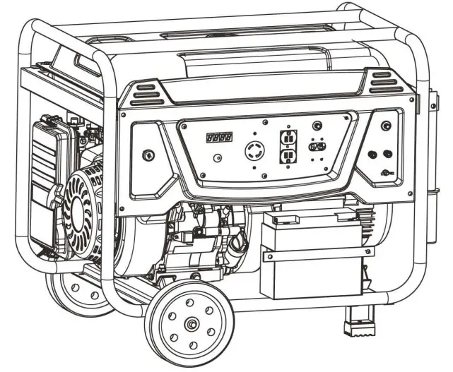 BN PRODUCTS BNG3000 Gasoline Generator - Figure 1