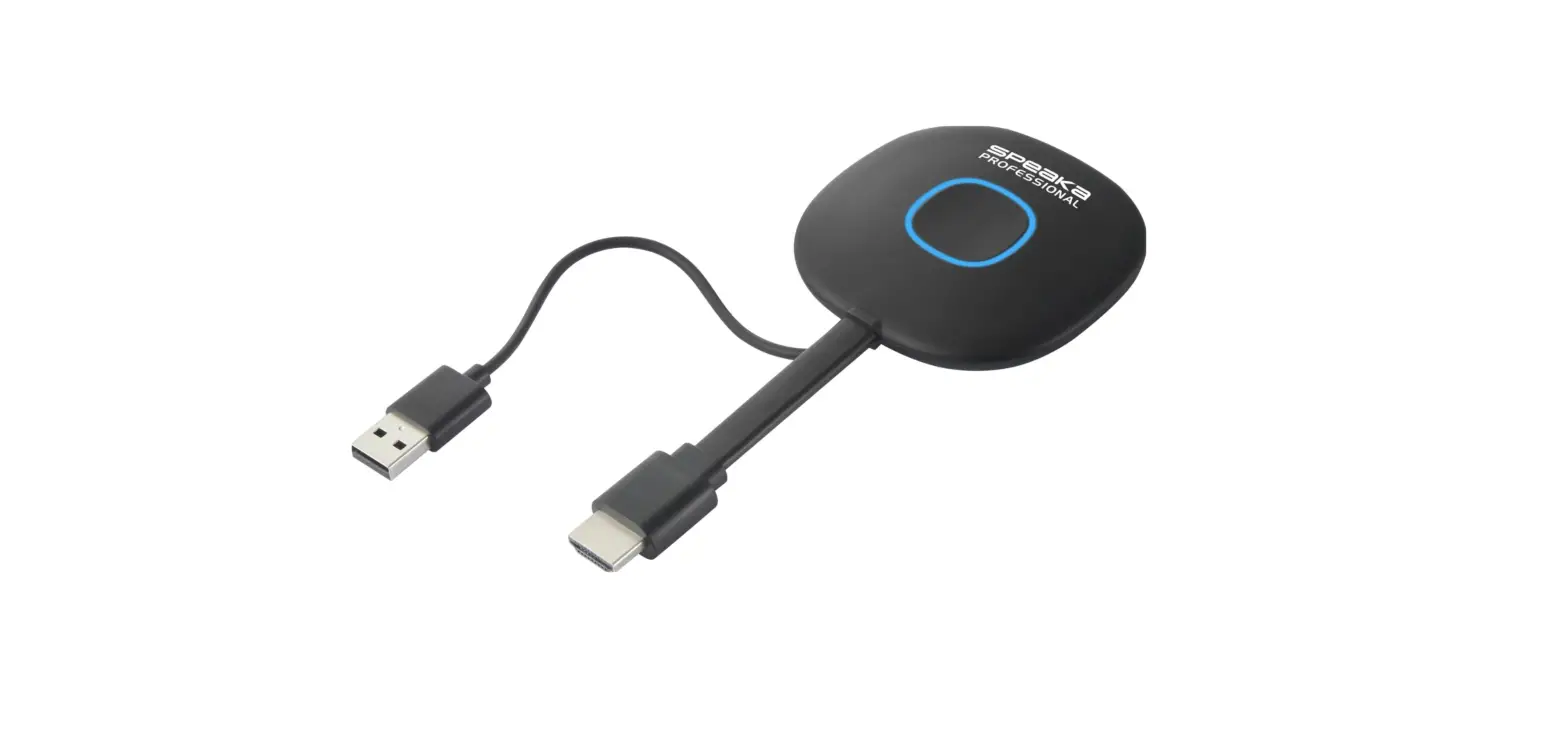 Speaka Professional 2342740 4k Wireless Presentation Transmitter Instruction Manual