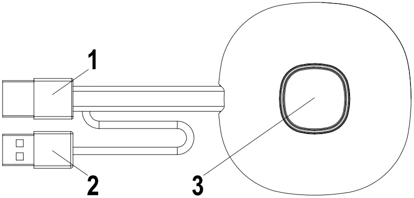 Speaka PROFESSIONAL 2342740 4K Wireless Presentation Transmitter a