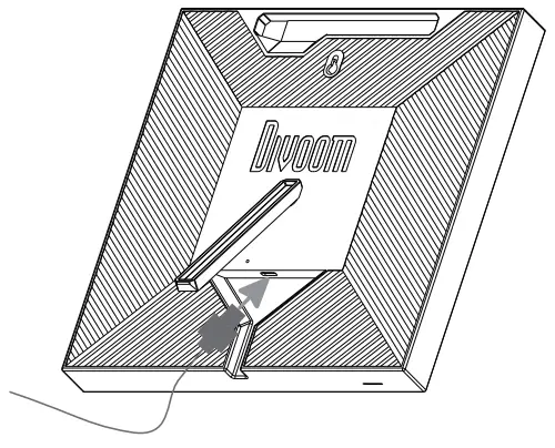 Divoom Pixoo 16 - How to power