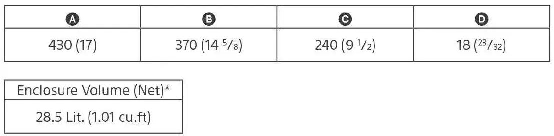 SONY XS-W104ES Subwoofer 11