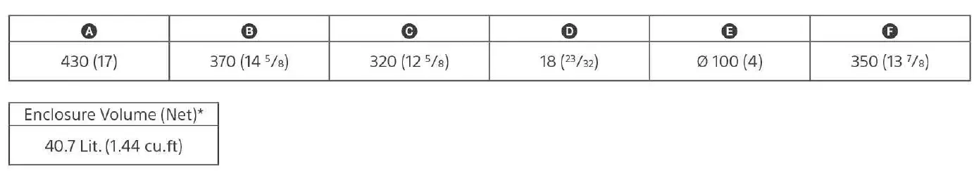SONY XS-W104ES Subwoofer 13