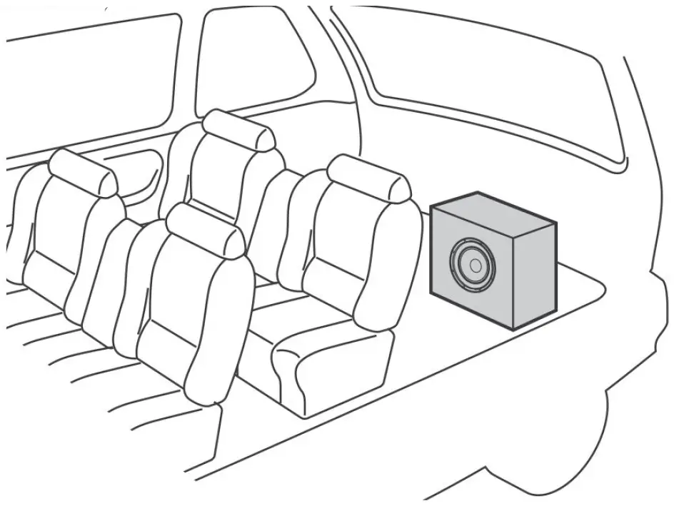 SONY XS-W104ES Subwoofer 4