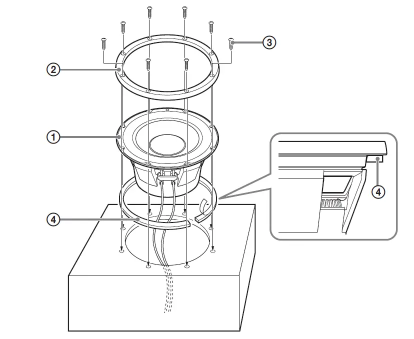 SONY XS-W104ES Subwoofer 7