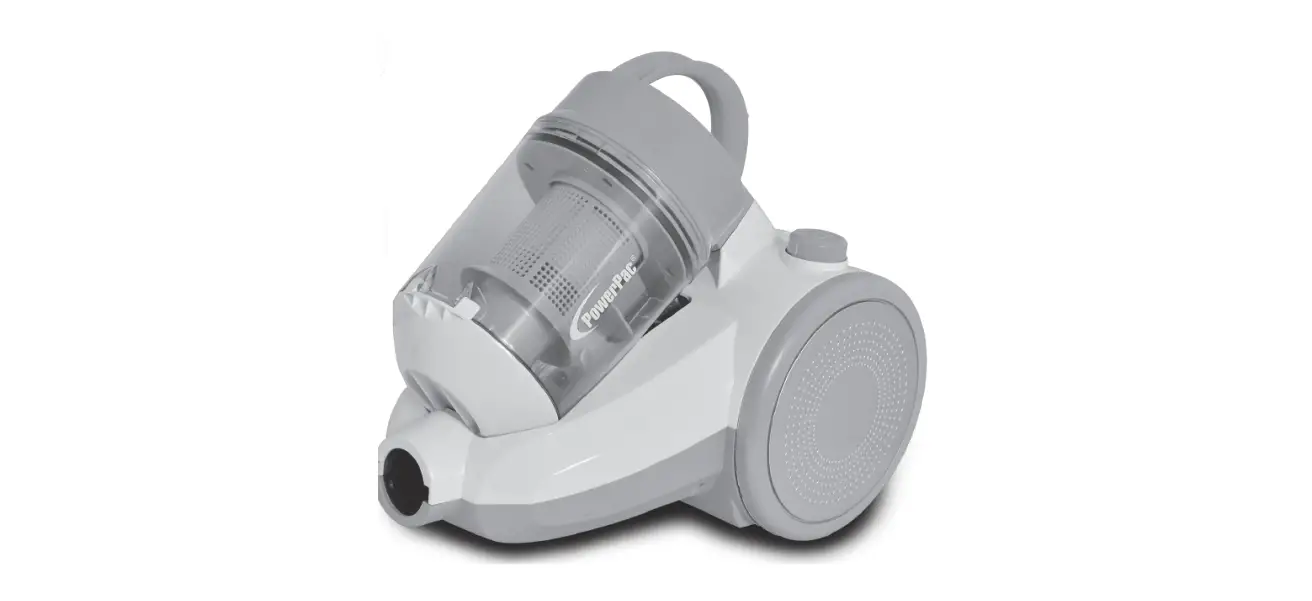 Powerpac Ppv1400 Bagless Cyclone Vacuum User Manual