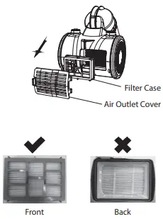 PowerPac PPV1400 Bagless Cyclone Vacuum-FIG13
