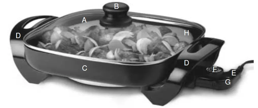 RHFP1000 Russell Hobbs Frying Pan 01