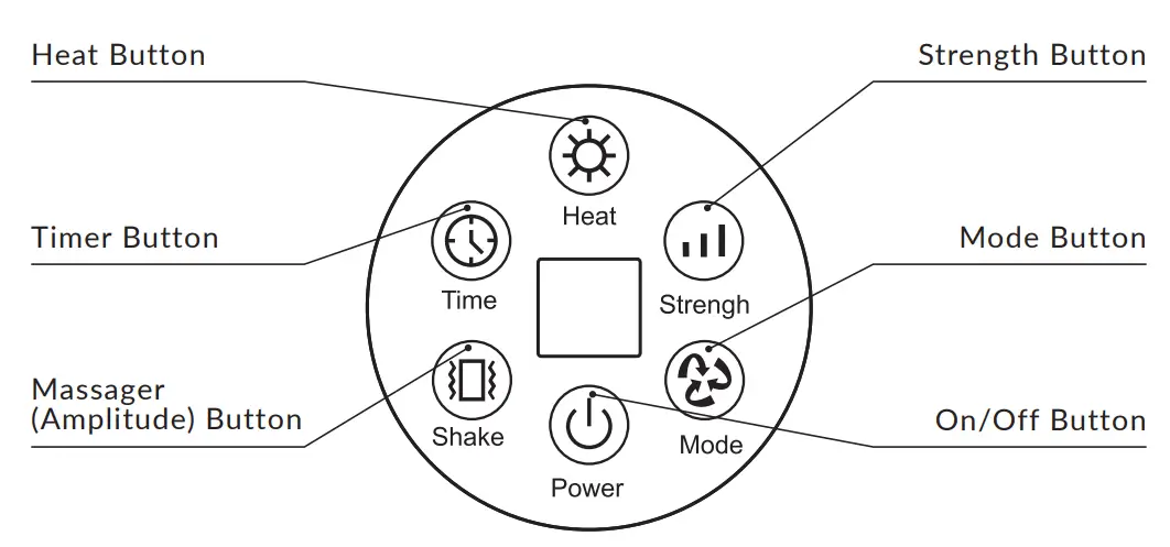 MEDIC THERAPEUTICS Digital Shiatsu Vibrating Foot Massager - fig 2