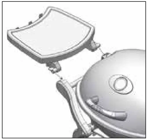 Gasmate BQ1065 Odyssey Electric 2200W Portable BBQ - SIDE SHELVES