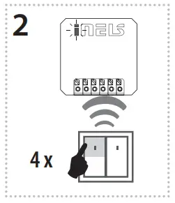 inELs RFDEL 71B SL Universal Dimmer - 2
