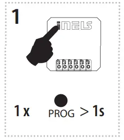 inELs RFDEL 71B SL Universal Dimmer - Programming1