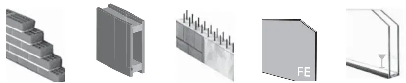 inELs RFDEL 71B SL Universal Dimmer - brick walls