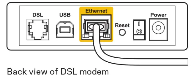 Linksys E9450 AX5400 Dual-Band Wi-Fi 6 Router -connected to power1