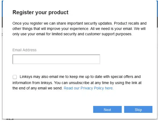 Linksys E9450 AX5400 Dual-Band Wi-Fi 6 Router -finished with setup