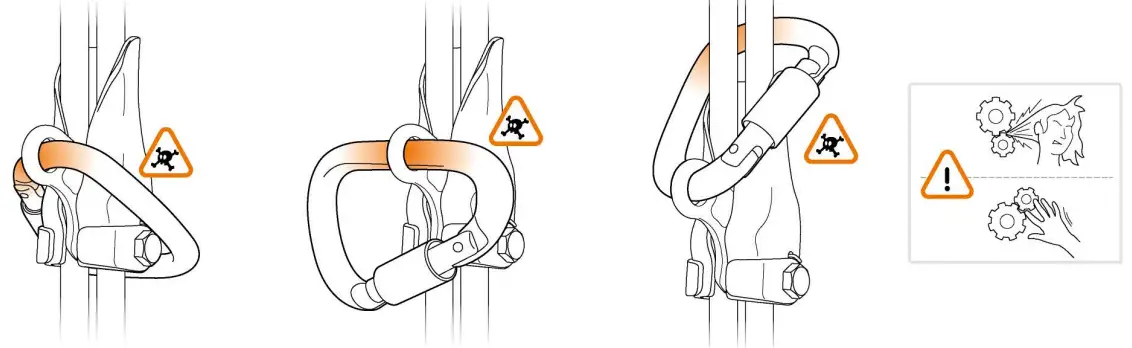 PETZL-SHUNT-Rappel-Device-for-Sports-Activities-FIG 8