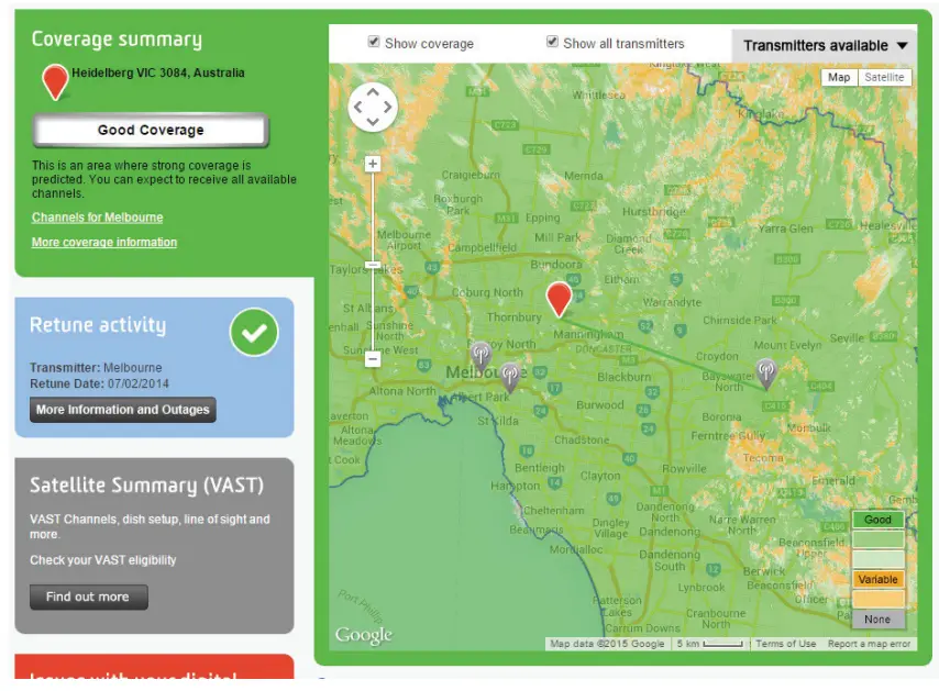 BLAUPUNKT BDA8U Digital Indoor Antenna - MAP