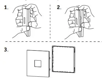 Paul Neuhaus 784.12 LumiTiles Basic Set Instruction Manual - Open the LumiTile by separating