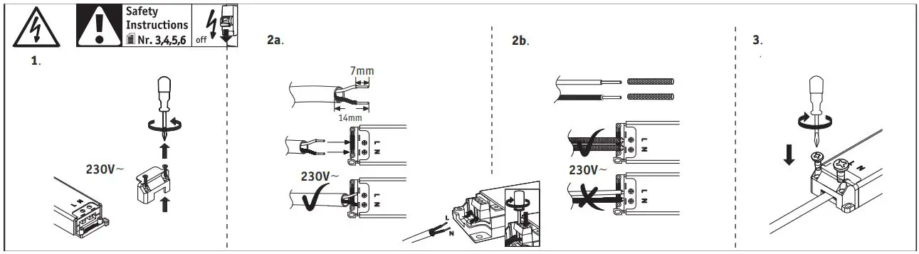 Paul Neuhaus 784.12 LumiTiles Basic Set Instruction Manual - Safety