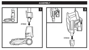 Rocket DuoClean with Self-Cleaning Brushroll Corded Stick Vac User Manual