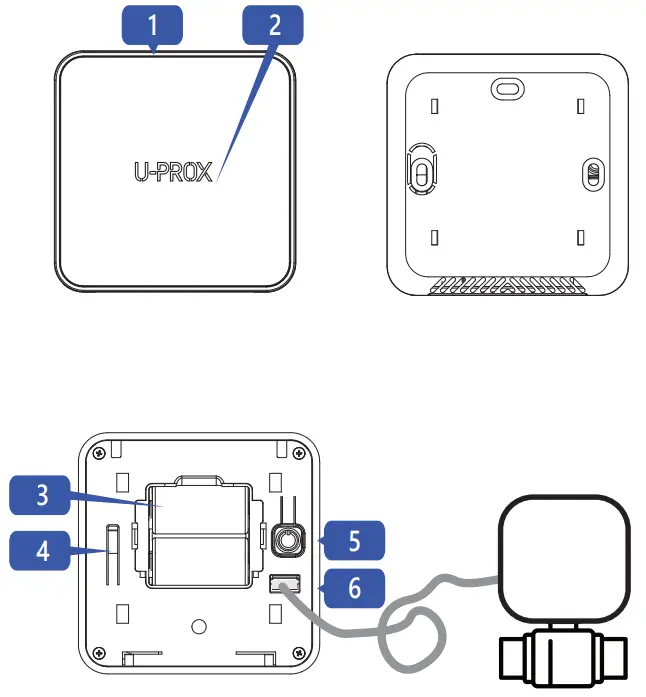 U-PROX Wireless Water Valve Control Device - fig 1