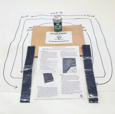 PHOENIX Solar Fan Kit A02
