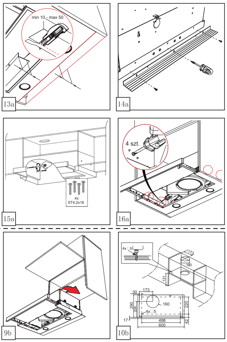 Hisense CH6TL3BX Telescopic Hood - figure 3