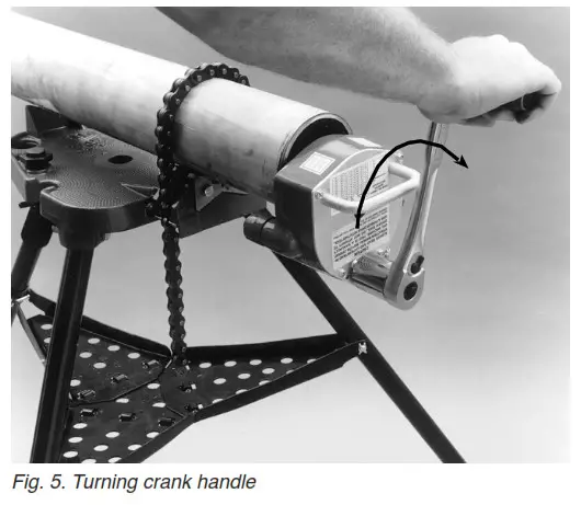 REED RG26 Series Roll Groover - FIG 4