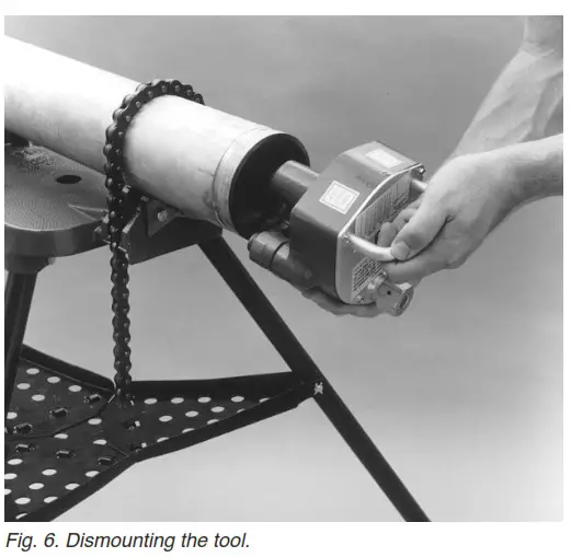 REED RG26 Series Roll Groover - FIG 5