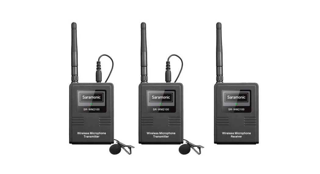 Saramonic Sr-wm2100 2.4ghz Dual Wireless Lavalier System User Manual
