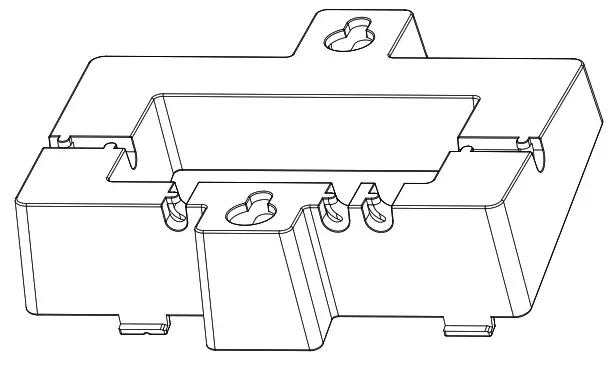 GRANDSTREAM GXV335X IP Phones Series Wall Mount Bracket - Cover