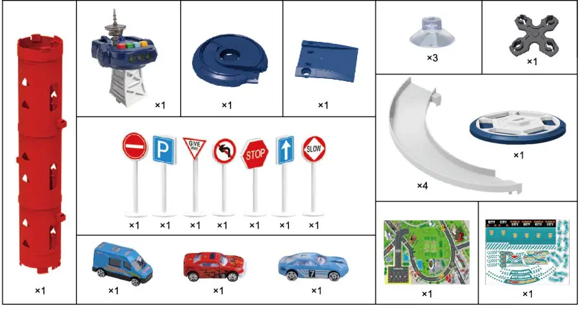 Kmart 43232017 Spiral City Garage - Figure 1