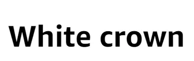 White crown