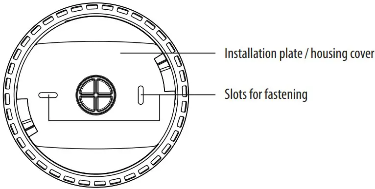 brennenstuhl 1294300 BrematicPRO Smart Home Smoke Detector - Underside