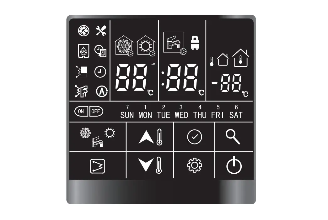 Carrier R32 Air-to-water Monobloc Wired Controller User Manual