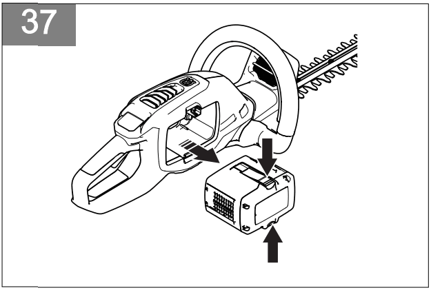 Husqvarna 215iHD45 without Battery and Charger Hedge Trimmers - fig 2