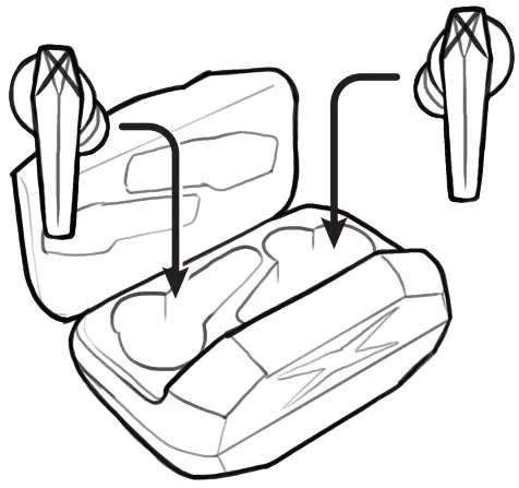 Charging the Earbuds