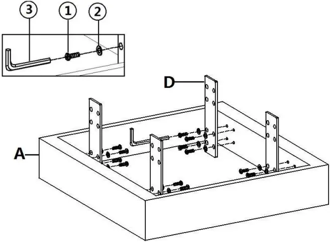 Boston Loft Furnishings ATG2062411CK Table C1a
