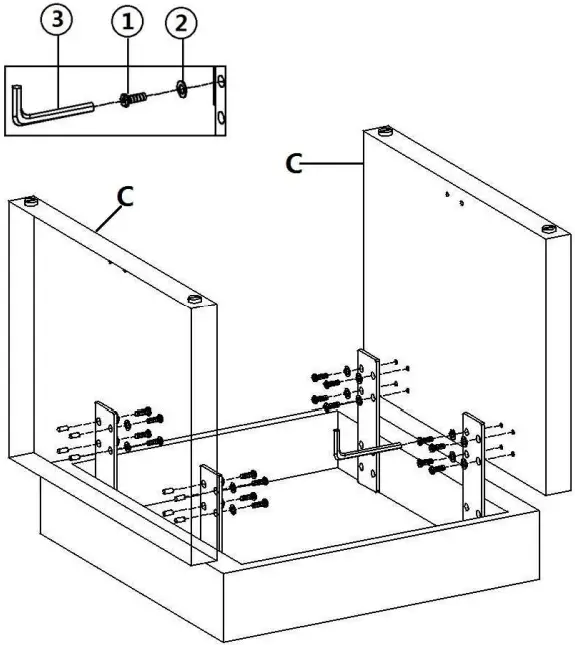 Boston Loft Furnishings ATG2062411CK Table C4