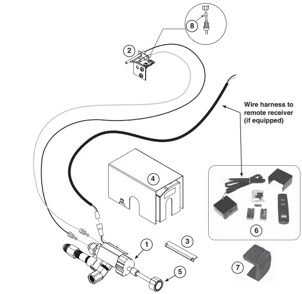 realfyre APK-17 PILOT KITS -APK-17 REPLACEMENT PARTS LIST