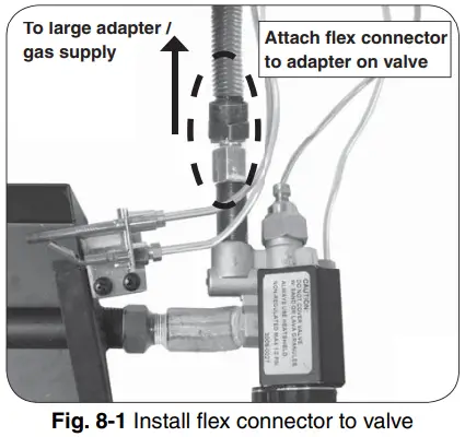 realfyre APK-17 PILOT KITS -INSTALLATION (Cont.)