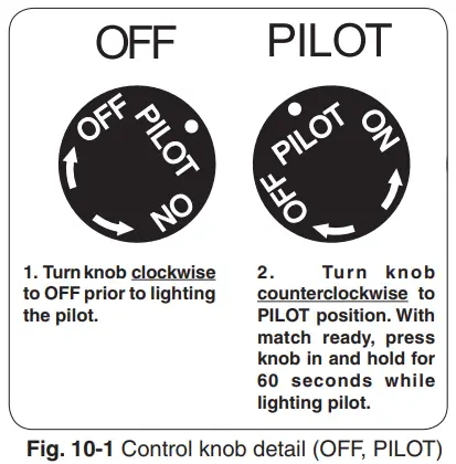 realfyre APK-17 PILOT KITS -LIGHTING THE PILOT